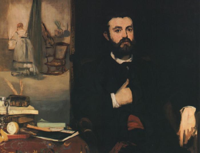 Edouard Manet Portrait of Zacharie Astruc
